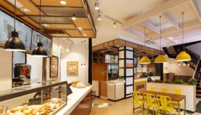 Un local de Pans & Company.
