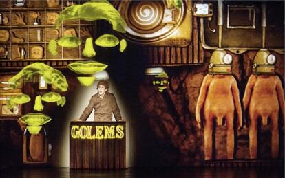 La obra de teatro 'Golem' de la compañía británica 1927.