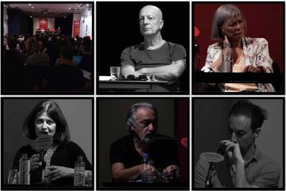 Algunos de los autores españoles en Lisle Noir.