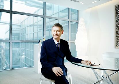 Cyrille Vigneron, Ceo de Cartier, fotografiado en la sede central de la marca en París.