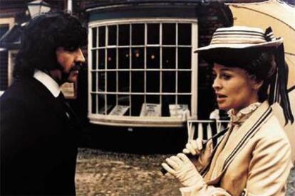 Alan Bates y Julie Christie, en una secuencia de &#39;El mensajero&#39;, de Joseph Losey, con guión de Harold Pinter.