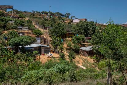 El barrio colombiano de La Fortaleza, en Cúcuta, la frontera con Venezuela.