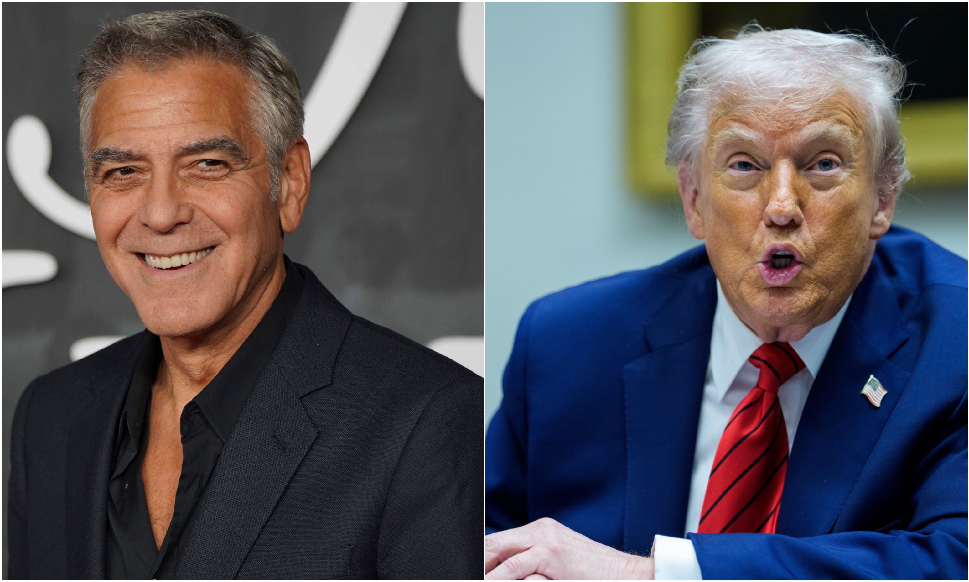 Clooney responde a las descalificaciones de Trump: “Hagamos grande a América de nuevo. Empecemos en noviembre”