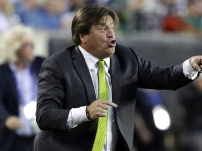 El entrenador Miguel Herrera el julio pasado.