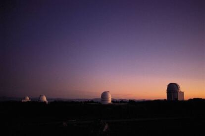 El observatorio de Calar Alto, en la sierra de Filabres (Almería), empezó a funcionar en 1975.