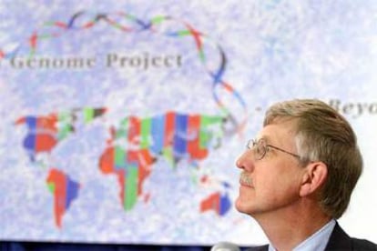 Francis Collins, director del Instituto para la Investigación del Genoma Humano de EE UU.