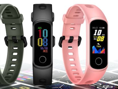 Honor Band 5i, la alternativa a la Xiaomi Mi Band 4 que se carga en cualquier USB