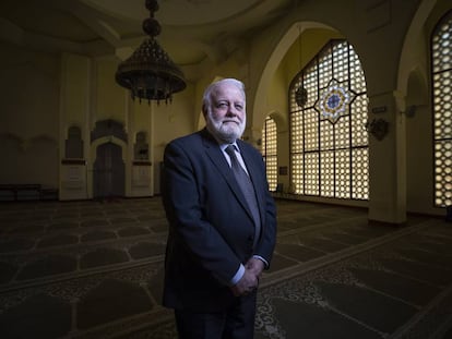 Riay Tatary, presidente de la Comisión Islámica de España en la Mezquita Central de Madrid. 