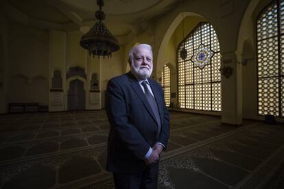 Riay Tatary, presidente de la Comisión Islámica de España en la Mezquita Central de Madrid.