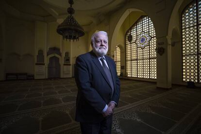 Riay Tatary, presidente de la Comisión Islámica de España en la Mezquita Central de Madrid. 