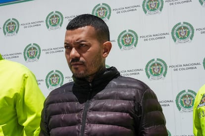 Ouderling José Arteaga Hernández, alias El Costeño, ten tijde van zijn gevangenneming.