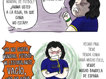 Los chinos y el mundial