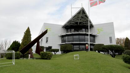 El edificio Barco, del parque tecnológico de Bizkaia, en Zamudio, es el centro neurálgico del centro de empresas.