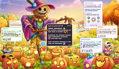 Imagen Telegram Halloween