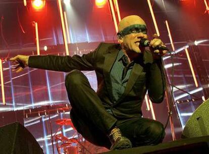 Michael Stipe, en un concierto de REM.