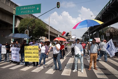 protestas contra la reforma judicial