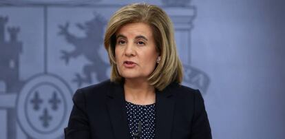 Fátima Báñez, ministra de Empleo y Seguridad Social