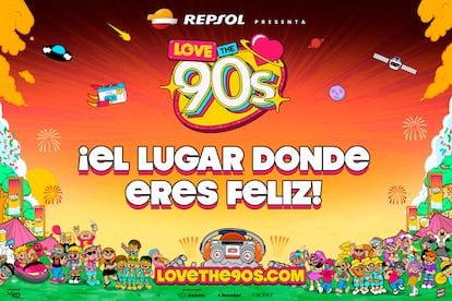 Disfruta de la gira del festival Love The 90s en Marbella, Alicante, Sevilla y Barcelona.