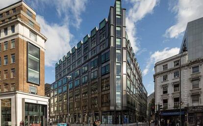 Imagen del edificio The Post Building de Londres, adquirido el año pasado por Pontegadea por 700 millones.