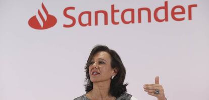 Ana Botín, presidenta de Santander.