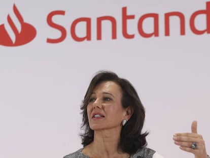 Ana Botín, presidenta de Santander.