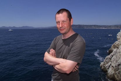 Retrato de Lars Von Trier en el Hotel Du Cap de Cannes en 2000.