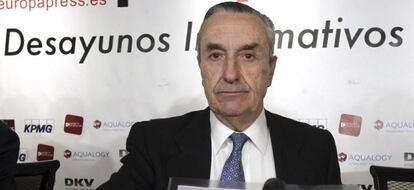 El presidente de la Comisión Nacional de los Mercados y la Competencia (CNMC), José María Marín Quemada.