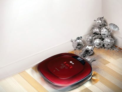 Olvídate de limpiar tu hogar con el nuevo robot Hom-Bot Square de LG