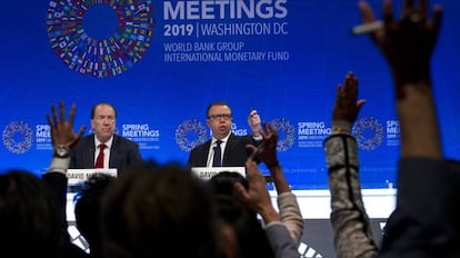 Rueda de prensa del Banco Mundial en Washington