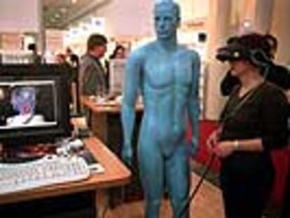 Sistema de realidad virtual para entrenar médicos y realizar diagnósticos.
