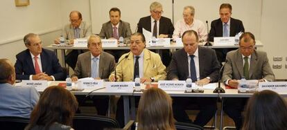 Los líderes empresariales valencianos.