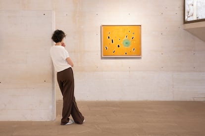 Una imagen de la exposición 'La guspira màgica' en la Fundación Miró de Palma de Mallorca, dentro de la iniciativa 'Paysage Miró'.