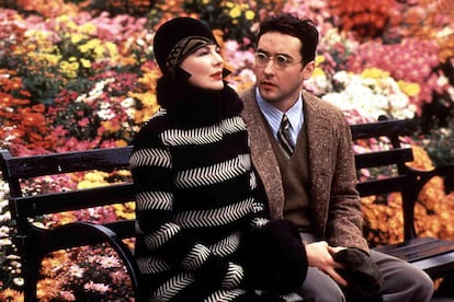 Dianne Wiest y John Cusack en 'Balas sobre Broadway'.