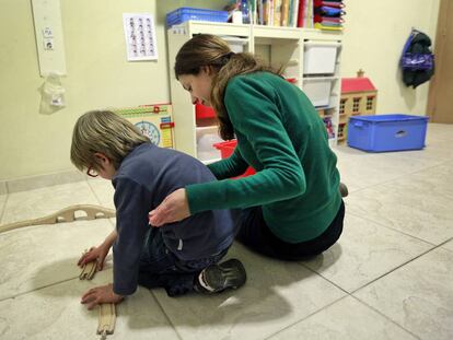 Imagen de archivo de un centro valenciano para niños con trastorno del espectro autista.