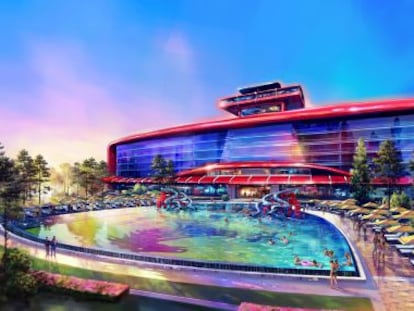 Catalan resort Port Aventura will be building a Ferrari-themed area.