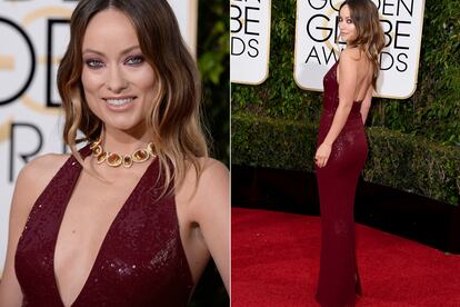 S, Olivia Wilde es una gran actriz, es esa ta desternillante y divertdisima de Twitter, tiene un hijo con Jason Sudeikis y adems puede lucir dise?os de lentejuelas de Tom Ford como ste como si se los pusiese cada da para comprar el pan.