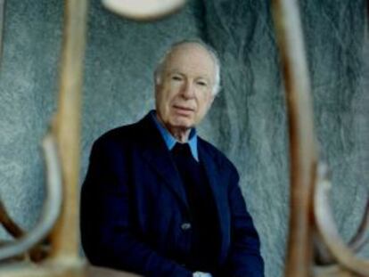 El director de teatro Peter Brook.