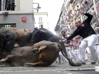 Encierro de San Ferm&iacute;n en 2015. 