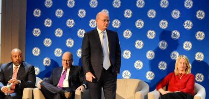 John Flannery, consejero delegado de General Electric, durante una presentación en Nueva York.