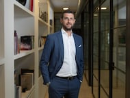 Giorgio Semenzato, CEO y cofundador de Finizens, en las oficinas de la compañía en Madrid.