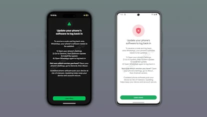 Restricción uso WhatsApp