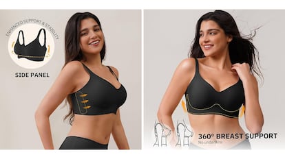 Este sujetador sin aros es uno de los más vendidos en Amazon.