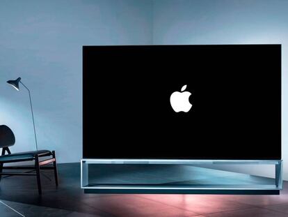 Smart TV de LG con Apple TV.