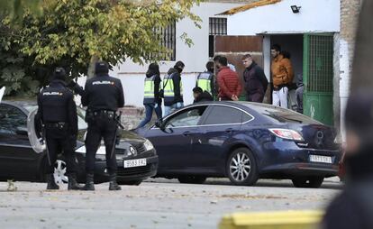 Momento de la 'Operación Drake', dirigida por la Policía Nacional. 