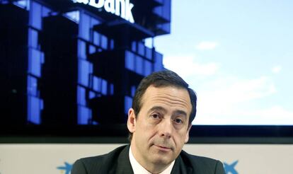El consejero delegado de CaixaBank, Gonzalo Gortázar. EFE/Andreu Dalmau/Archivo