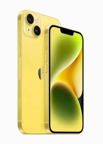 iPhone 14 amarillo