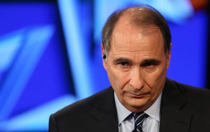 El analista y asesor político David Axelrod, en un debate en Las Vegas en 2015.