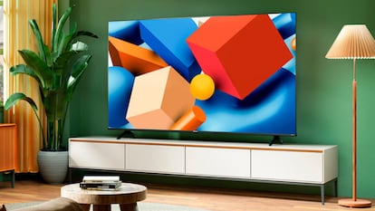 Artículo de EL PAÍS Escaparate que describe las ventajas de comprar una smart TV Hisense de 58 pulgadas en oferta