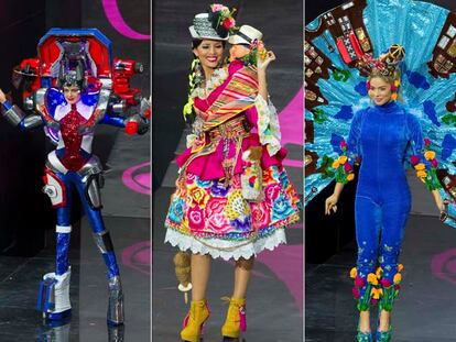 WTF: Los ‘trajes típicos’ que desfilaron en Miss Universo