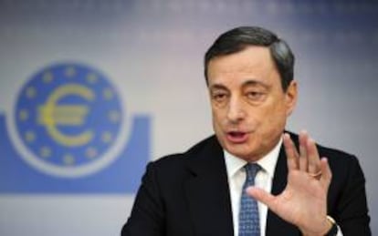 El presidente del Banco Central Europeo, Mario Draghi. EFE/Archivo